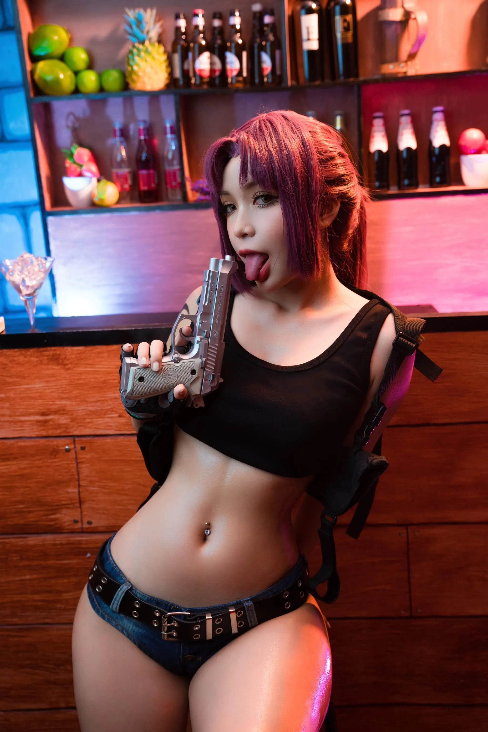 Umeko J – NO.051 Revy Black Lagoon [COMPLETE SET]-Revy HD [56P]插图4